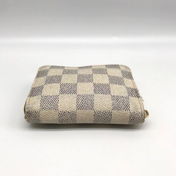 Louis Vuitton Damier Azur Zippy Coated Canvas Coin Wallet - Picture 5 of 12